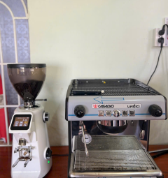 Giao Combo máy pha, xay cà phê Suối Nghệ