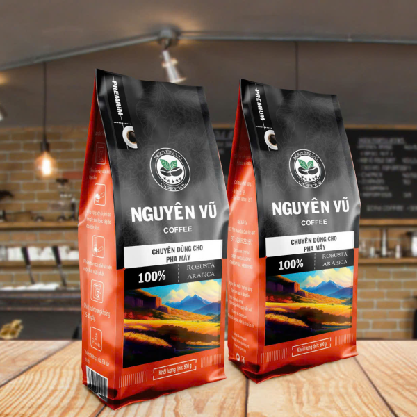Nguyên Vũ Coffee Pha máy Cam - 500g