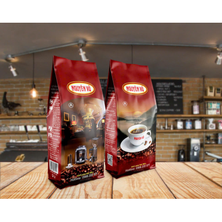 Bột hỗn hợp rang xay cao cấp chế phin( Đỏ) - 500g